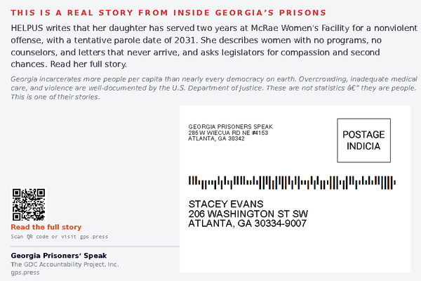 Postcard back &mdash; HELPUS